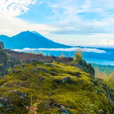 Ascension du mont Batur avec un local